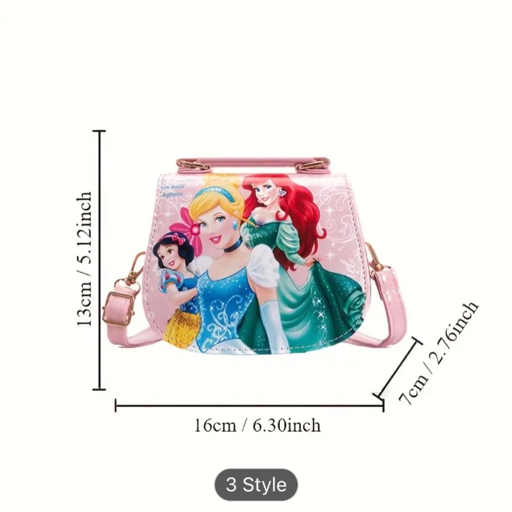 Pink Princess Themed Women's Bag